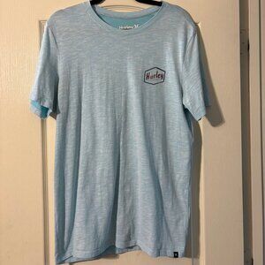 Men's blue Hurley Surf Company Nike Dri-Fit shirt SZ L